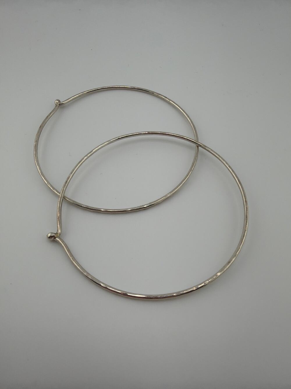 NWT YedOmi Artisan Handcrafted Sterling Silver Bangle Set